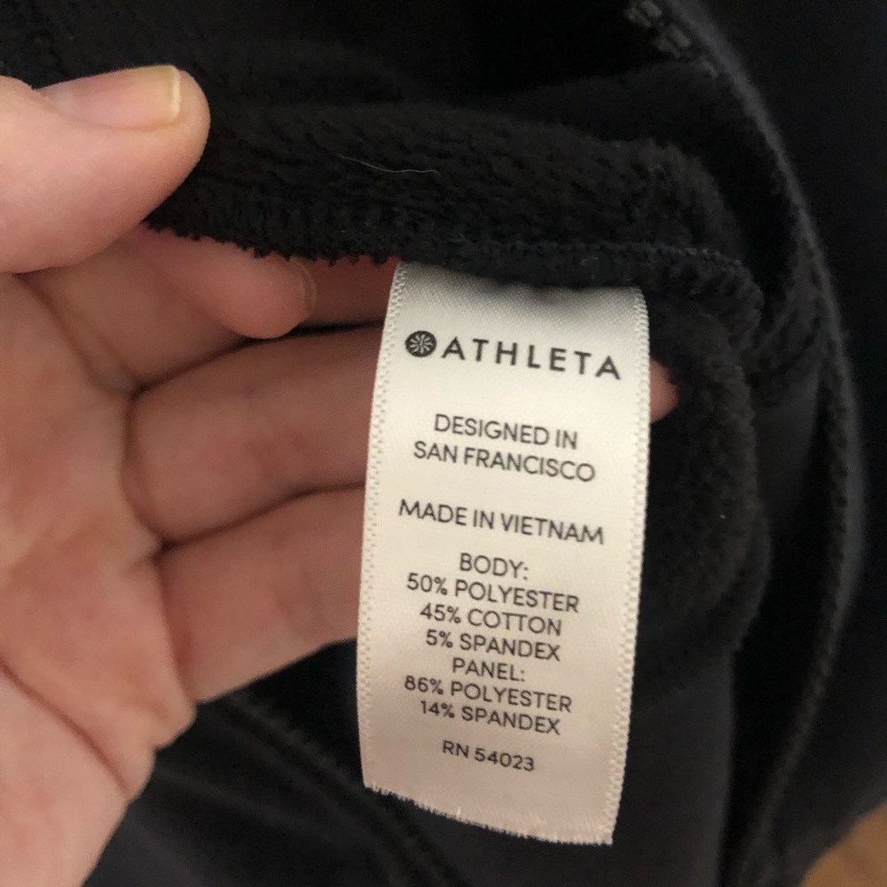 Athleta Victory Primaloft long black hoodie (XXS) - Picture 8 of 10